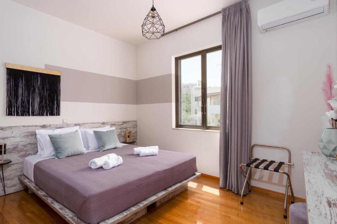 Nima1 4 Bedroom Apt Centraly Located In Rethimno Bagian luar foto